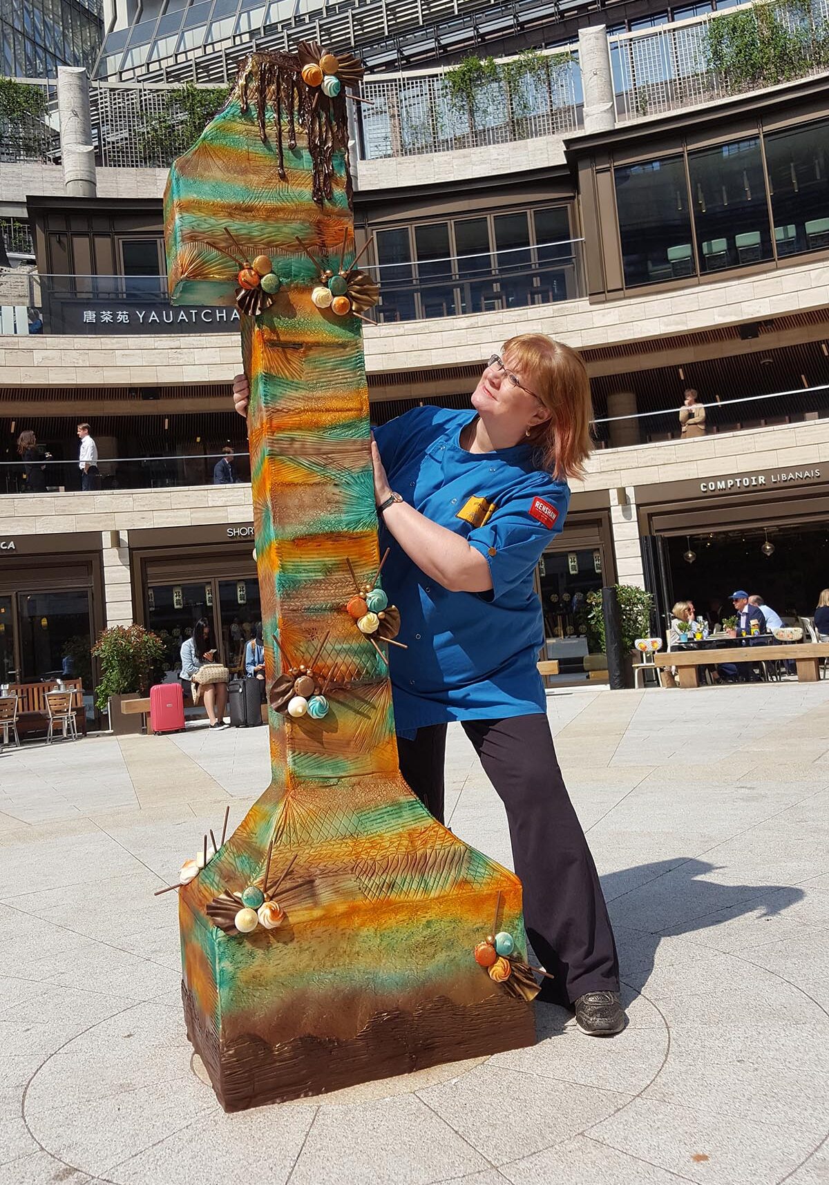 Catch It Jacqui - Broadgate Circle Cake